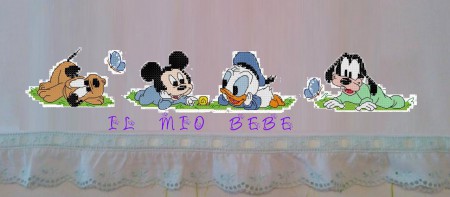 mod.46  x culla-carrozzina 30,00€ / x lettino 40,00€ / federa ricamata 3,00€